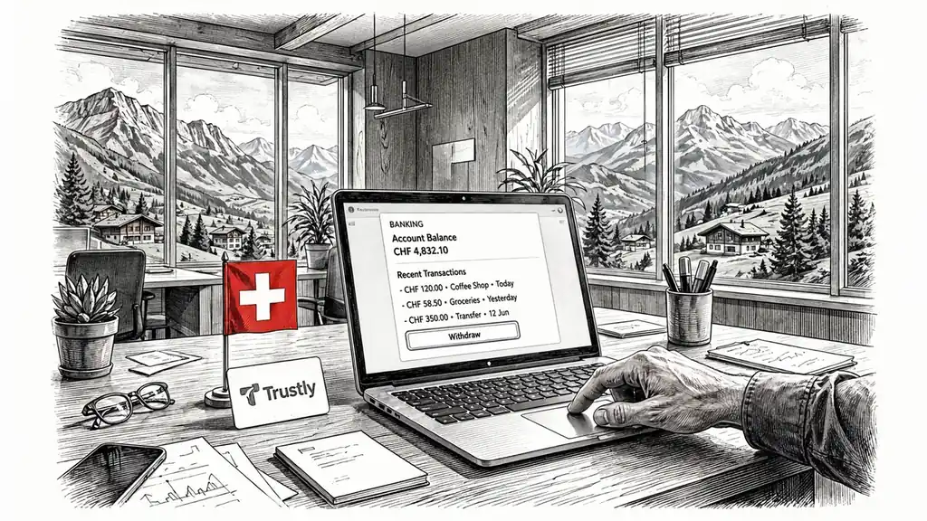 Online-Casino mit Trustly in der Schweiz: Auszahlung