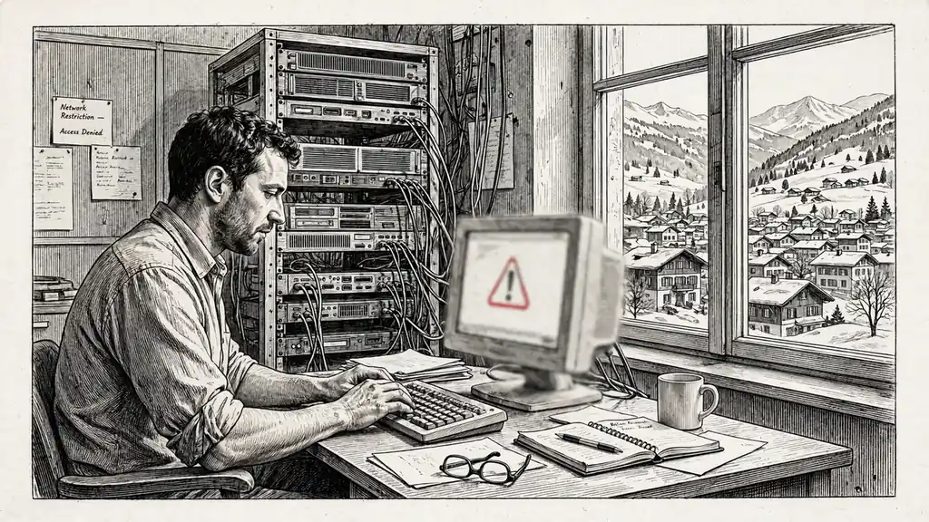 Techniker blockiert ausländische Glücksspielseiten im Netzwerk
