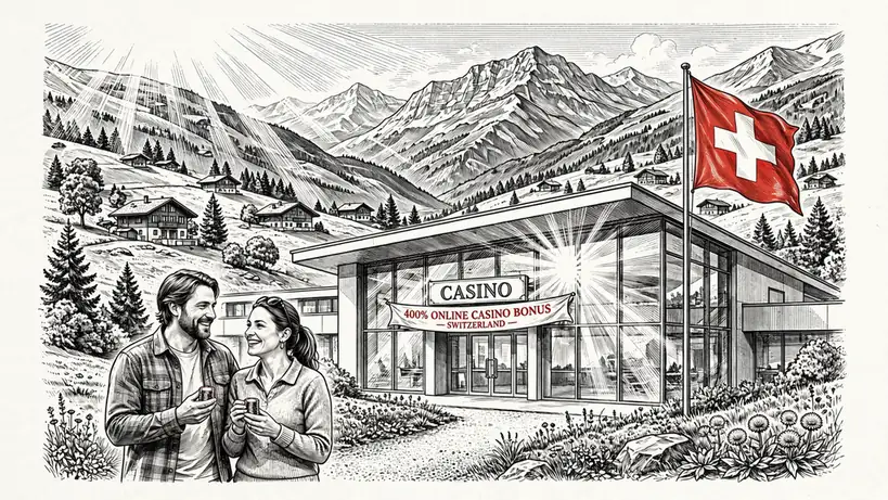 Online Casino mit 400-%-Bonus in der Schweiz